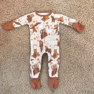 Little Sleepies Crescent Zippy